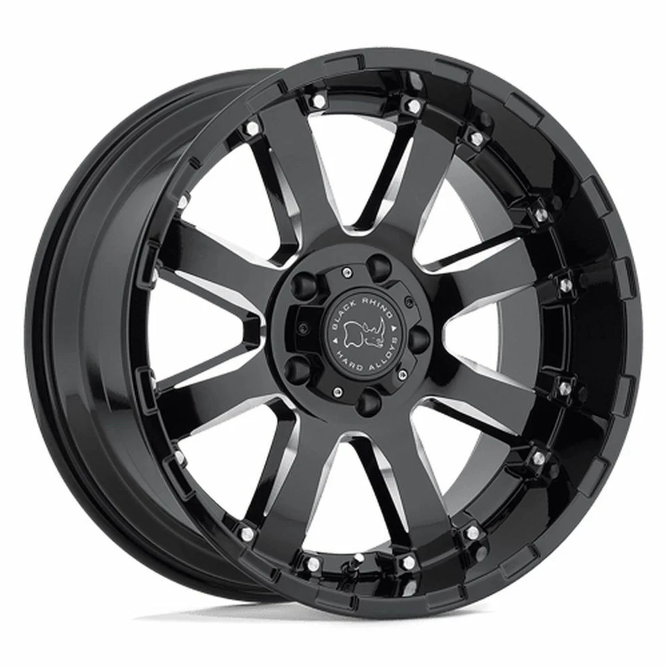 Black Rhino Wheels KUNENE 22x9.5 6x135 30mm Matte Black/Milled 2295KUN306135M87 - Image 1 of 1