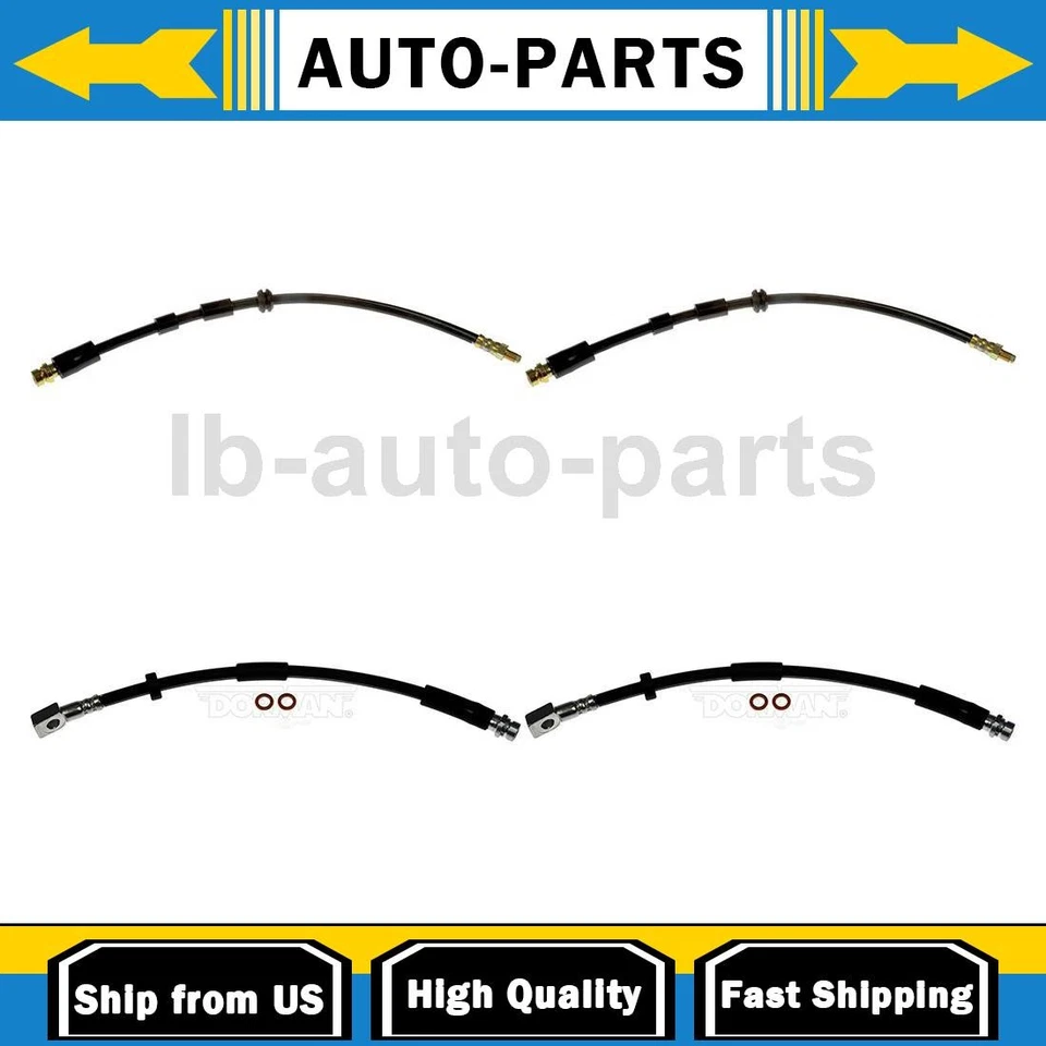 Manguera hidráulica de freno de primera parada 4X Dorman para Jaguar X-Type 2002-2008 Foto 1 de 4