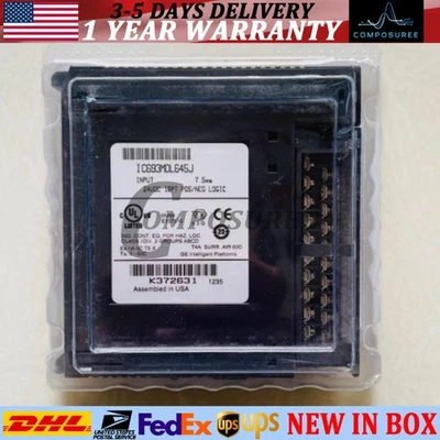NEW GE FANUC IC693MDL645J Input Module 24V - Image 1 of 3