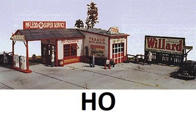 HO Scale - McLeod Super Service "Laser Cut Wood BUILDING KIT",  JLI-311 - Image 1 of 2