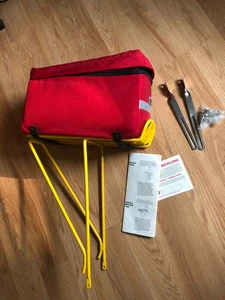 Rhode Gear Bicycle Cycling Rear Rack Bag Basic Rack Trunk - Picture 1 of 4