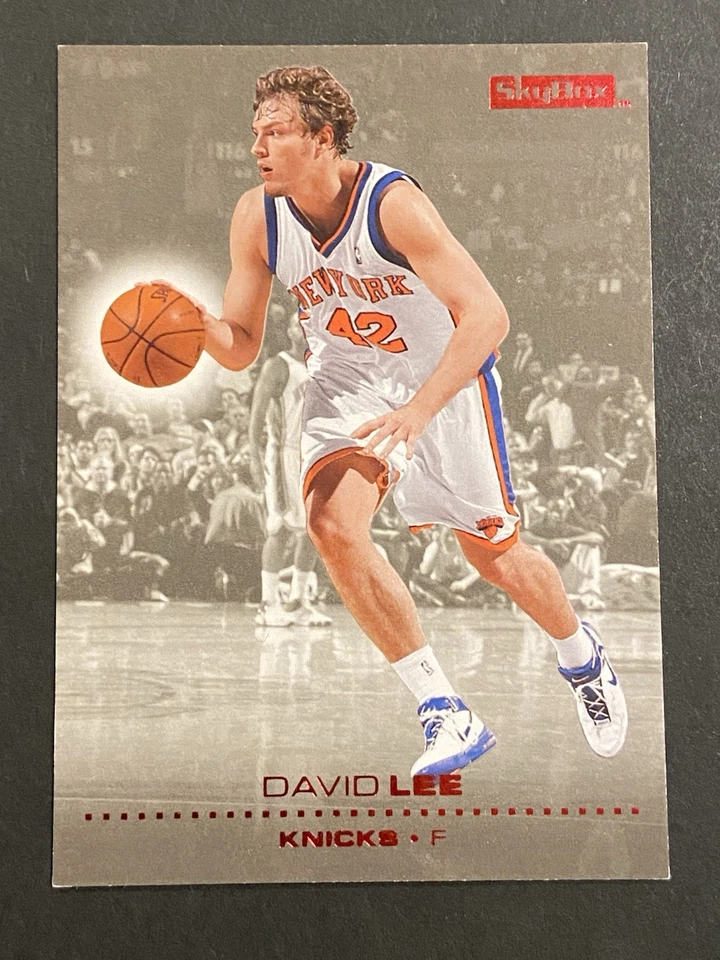 Skybox #110 2008-09 David Lee Ruby/50 New York Knicks Foto 1 de 2