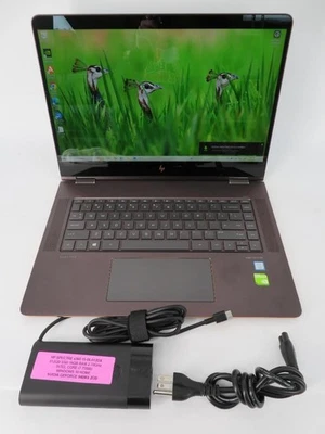 HP Spectre x360 15-BL012DX 512GB 16GB 2,7GHz i7-7500U W10 940MX 2GB 2-in-1 TOUCH - Bild 1 von 4