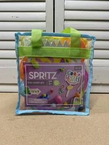 Spritz Egg Hunt Kit 43 Pcs Large Easter Plastic Eggs Mixed Colors with Prizes - Picture 1 of 4