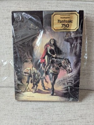 Waddingtons Борис Вальехо • Ведьма и ее знакомый • 750 шт. головоломка 1986 - Изображение 1 из 4