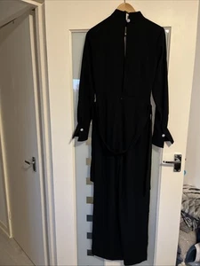 Hennes & Mauritz Women Overalls Black Size EU 34 USA Xs - Picture 1 of 5