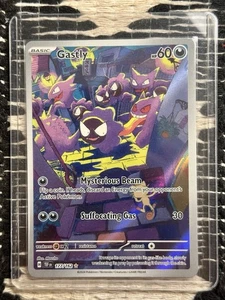 Gastly - 177/162 - Illustration Rare - Temporal Forces - Pokemon Card - TCG-NM/M - Picture 1 of 2
