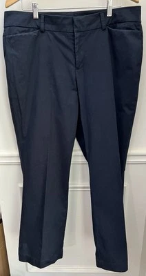 Pantalones informales Dockers para mujer azul oscuro pantalones elásticos claros talla 16 Foto 1 de 4