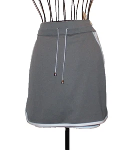 Izod Golf Skort Skirt Drawstring Waist Sz M White Trim Skirted Shorts New NWT - Picture 1 of 10