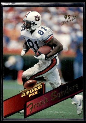 1995 Superior Pix Frank Sanders Auburn Tigers #62 - Image 1 of 2