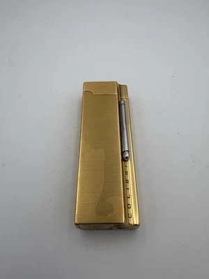 Encendedor eléctrico Colibri tono dorado vintage modelo 994 LR44 batería sin probar como está Foto 1 de 4