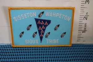 tribal indian police patch SISSETON WAHPETON SIOUX TRIBE NORTH DAKOTA - Picture 1 of 1