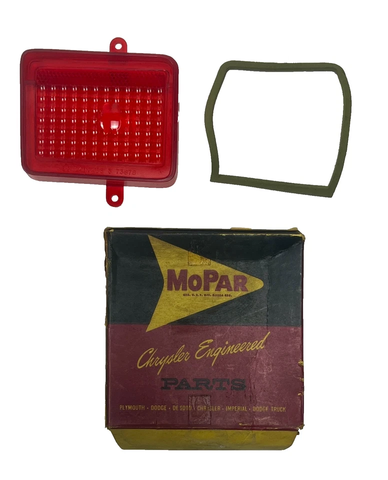 New Old Stock Right Outer Tail Lens for 1964 Dodge Station Wagon #2495208 - Image 1 of 1