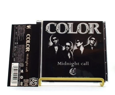 Midnight call /COLOR (DEEP) [CD+DVD][OBI] Instrumental 2曲 /R&B /J-POP /JAPAN - Image 1 of 4