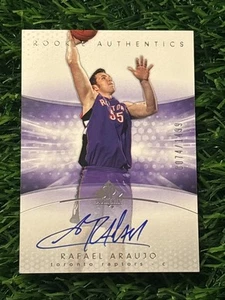 2004-05 SP Authentic Rookie Authentics /1499 Rafael Araujo #180 Rookie Auto RC - Picture 1 of 2