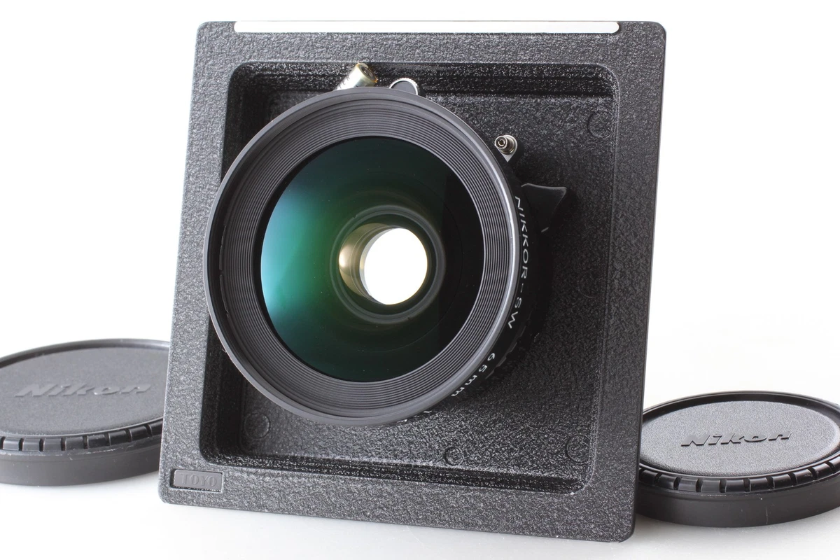 良品】NIKON NIKKOR-SW 65mm F4 ボード付き ＃22 N MINT 】Nikon