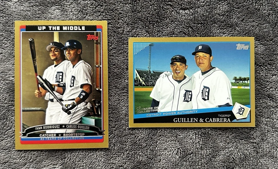 2006 Topps - Oro #658 Iván Rodríguez, Carlos Guillén /2006 Foto 1 de 4