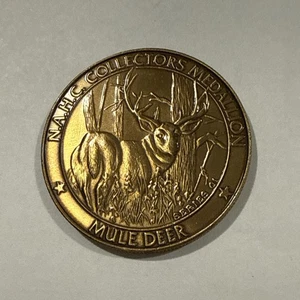 North American Hunting Club Collectors Big Game Series Mule Deer Medallion BB22 - Bild 1 von 4