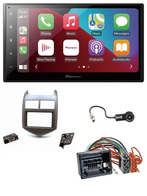 Pioneer USB MP3 DAB 2DIN Bluetooth Autoradio für Chevrolet Aveo Sonic ab 2011 du - Bild 1 von 4
