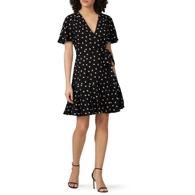 Vestido Jill Stuart bordado floral con corbata lateral talla 4 Foto 1 de 4