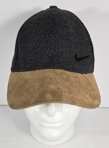 Nike Flexfit Hat Cap Brown Suede Bill  - Picture 1 of 11