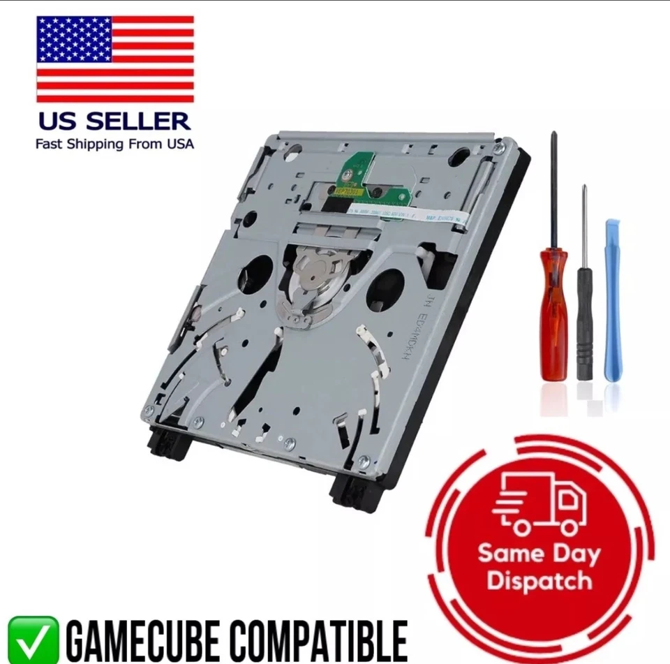 NEW REPLACEMENT DISC DRIVE FOR NINTENDO WII RVL-001 RVL-101 UNIVERSAL PLUG&PLAY - Image 1 of 1