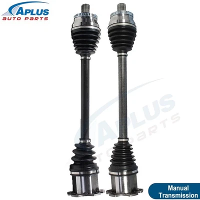 Комплект переднего левого и правого вала оси CV для Audi A4 2004-09 S4 2002-08 годов выпуска с механической коробкой передач - Изображение 1 из 4