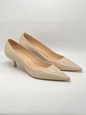 Zapatos de salón Stuart Weitzman de cuero con tacón de gatito talla 6,5 Foto 1 de 4