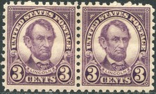 #584 Vf-Xf Og Nh Pair Cv $125.00 Bn9732