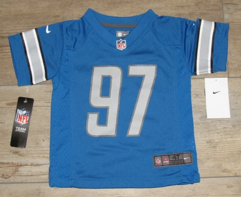 Nike Detroit Lions Aidan Hutchinson #97 On-Field Home Jersey size Toddler 4T Cover