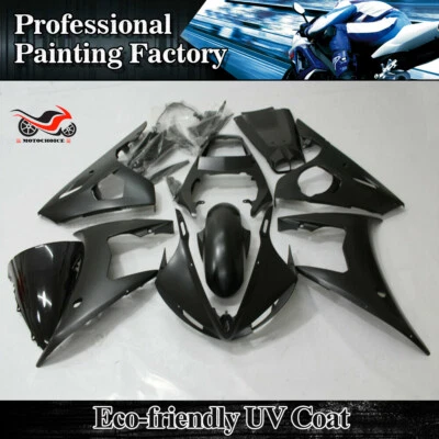 Fairing Kit For Yamaha YZF R6 2003-2004 / R6S 2006-2009 Matte Black ABS Plastic - Image 1 of 4