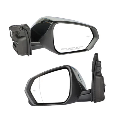 New Fit For Chevrolet Equinox 2018-2022 Mirror Pair Manual Fold Right+Left 8Pins - Image 1 of 4