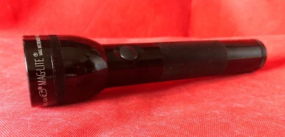 MAGLITE S2D016 Pila Torcia Mag Lite Nera 2 batterie D - Imagen 1 de 4