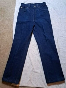 Vintage 70s 80s Lee Jeans Size 11 27x30 302-8749 Junior Women's Straight Leg - Picture 1 of 10