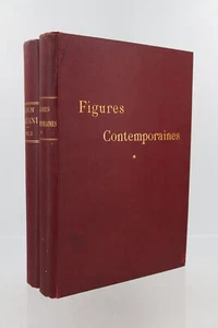 ZOLA Figures contemporaines tirées de l'album Mariani E.O Relié 1894 - Picture 1 of 1