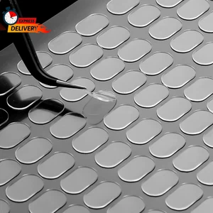 500 Pcs Double Sided Sticky Dots, Clear Museum Putty Tape Removable Sticky Tack - Picture 1 of 12