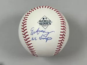 Mike Hazen Firmado Serie Mundial 2023 Certificado de Autenticidad Arizona Diamondbacks Campos NL - Imagen 1 de 6
