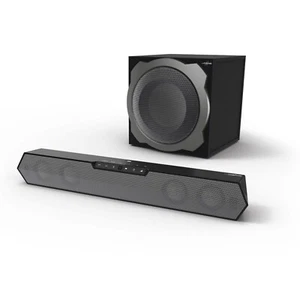 Urage Soundzbar 2.1 Unleashed Gaming Sans Fil Soundbar + Subwoofer PC TV Console - Photo 1/6