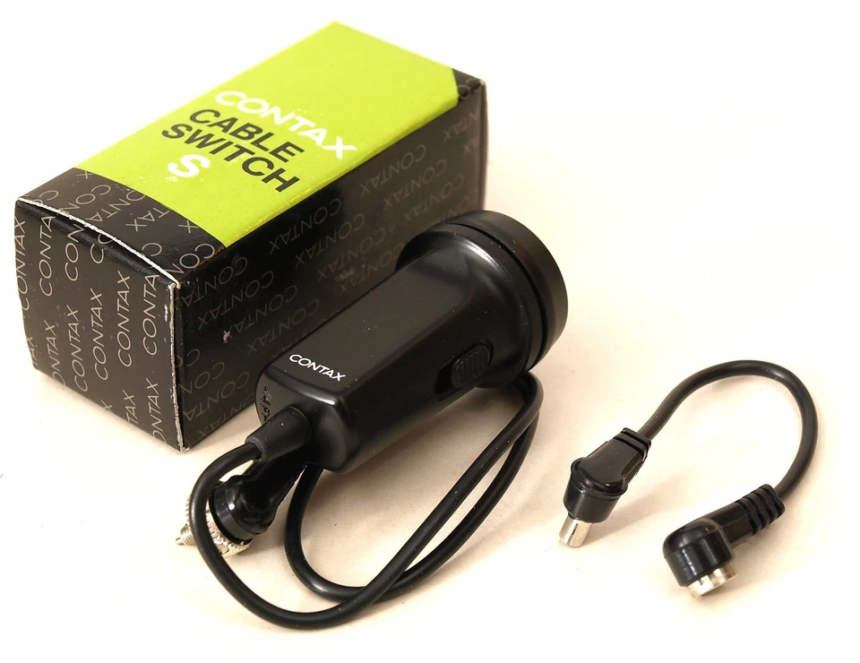 Contax Genuine Cable Switch S - Mint, Boxed w/ Instructions and R6SJ Lead - Image 1 of 1