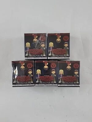 Lote de 5 figuras de vinilo Funko Stranger Things Mystery Minis serie uno caja ciega Foto 1 de 4