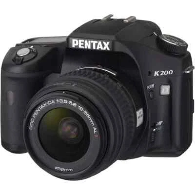 Pentax Digital SLR Camera K200D Lens Kit (K200D+DA18-55II) w/Cap [Excellent++] - Image 1 of 3