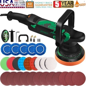 BATOCA 6" Dual Action Car Polisher Buffer Random Orbital Polishing Pads Machine - Picture 1 of 16