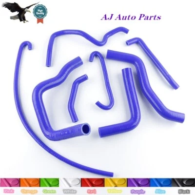 Blue For Suzuki GSXR 600 /750 2006-2010 07 08 09 Silicone Radiator Coolant Hose - Imagem 1 de 4