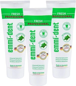 Emmi-Dent Ultraschall Zahncreme „Fresh“ I Mit Frischem Pfefferminz-Geschmack I I