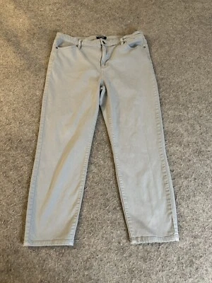 Buffalo David Bitton Womens Pants 14 Blue High Rise Ankle Skinny Stretch - Image 1 of 4