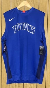 Nike 2020 Detroit Pistons Team Issue Warm Up Jersey (AV0960-495) Size: L Tall - Picture 1 of 4