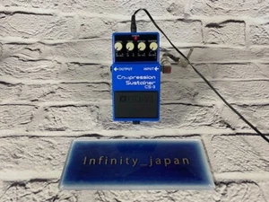 Pedal de efectos sostenedor de compresión BOSS CS-3 envío gratuito envío rápido desde Japón - Imagen 1 de 7