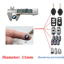 For Bmw Remote Key Fob Logo Emblem Sticker 11mm Replacement Logo . Usa Shipping