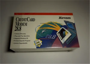 NEW Vintage Xircom CreditCard PC Credit Card Modem 28.8 CM-28 FACTORY SEALED - Picture 1 of 5