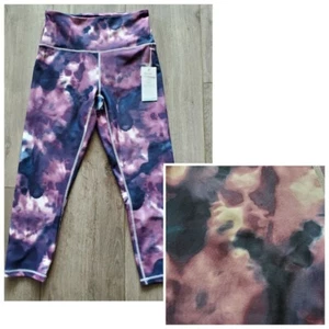 BALANCE Multicolor Tie Dye Print High Waist 22" Yoga Pants Women's Medium/Large - Picture 1 of 6